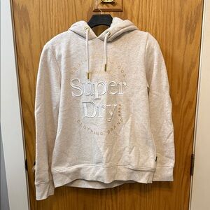 Superdry Cream Hoodie for Women
